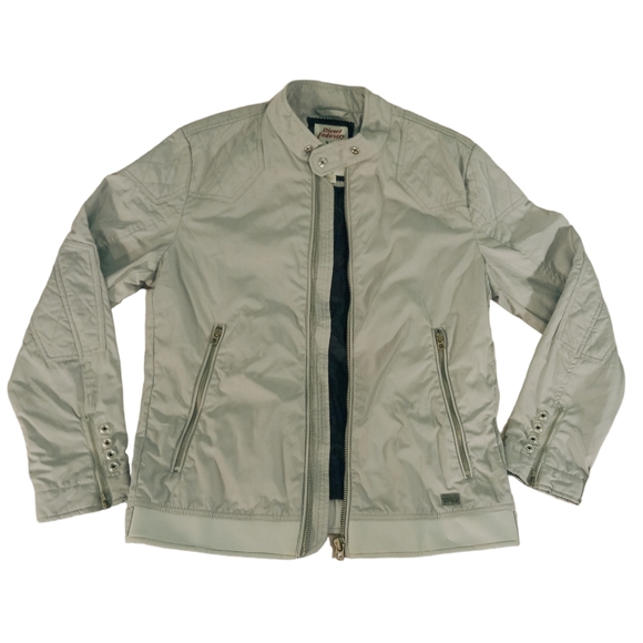 Diesel Industry Men's Moto Windbreaker Jacket | Size L - Picture 4 of 9